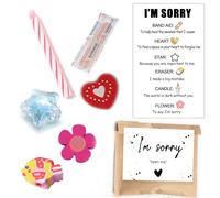 MKISHINE I'm Sorry Card, Apology, Please forgive Apology for Her best Friends, Couple, Girlfriend, Boyfriend, Wife, and Family, Sorry and Forgive Me Gift