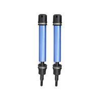 MKIUYVD cvd drive shaft rc car For ARRMA 3s For Mega For Vorteks For Senton For Granite 1/10 rc Car Upgrade Parts 2/4pcs Front/Rear Drive Shaft Set(Blue,2pcs)