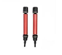 MKIUYVD cvd drive shaft rc car For ARRMA 3s For Mega For Vorteks For Senton For Granite 1/10 rc Car Upgrade Parts 2/4pcs Front/Rear Drive Shaft Set(Red,2pcs)