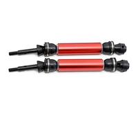 MKIUYVD cvd drive shaft rc car For ECX 2WD For Ruckus For Torment For Axe For Brutus For Circuit For AMP 1/10 rc Car Upgrade Parts 2Pcs Rear Drive Shaft CVD(Red)