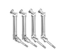 MKIUYVD cvd drive shaft rc car For Traxxas For Slash 4x4 For Rustler For Stampede For Hoss HQ727 1/10 RC Crawler 4Pcs Steel Universal Joint Drive Shaft