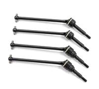 MKIUYVD cvd drive shaft rc car For Traxxas For Slash For Rustler For Stampede For Hoss For VXL 4X4 1/10 rc cars 4Pcs Steel Front And Rear Drive Shaft CVD