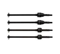 MKIUYVD cvd drive shaft rc car For Traxxas For Stampede For Rustler For Hoss For VXL 4X4 2WD Metal CVD Front/Rear Drive Shaft 1/10 rc Car Upgrade Parts(Rear and Front)