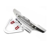 MKIUYVD Rc Bumper For HPI For VENTURE 1/10 RC Crawler Upgrade Part rc Car Accessories Anti-Collision Front Bumper(Silver)