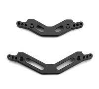 MKIUYVD RC Car Accessories For Arrma 1/10 For Kraton For Granite Big For Rock For Senton For Vorteks For Outcast 4x4 3s For Blx Metal Front Rear Shock Tower rc Car Upgrades Parts(Black)