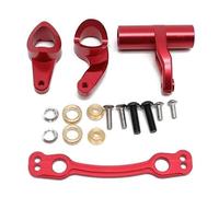 MKIUYVD RC Car Accessories For Arrma 1/8 6s For Kraton For Outcast For Senton For Talion For Typhon For Notorious For Blx Steering Assembly Bellcrank Set rc Car Upgrade Parts(Blue)