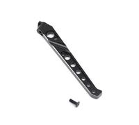 MKIUYVD RC Car Accessories For Arrma 1/8 6s For Kraton For Typhon For Talion For Senton For Outcast For Notorious Metal Front And Rear Chassis Brace rc Car Upgrade Parts(Black,Rear2)