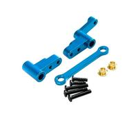 MKIUYVD RC Car Accessories For Mjx For HYPER For GO 1/14 14301 14302 Remote Control Car Accessories Parts Upgrade Metal Steering Group Transmission Components(Blue)