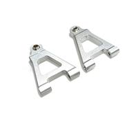 MKIUYVD RC Car Accessories For Mjx For Hyper For Go 1/14 14301 14302 Remote Control Car Modified Accessories Upgraded Front Lower For Swing Arm Replacement rc Parts(Silver)
