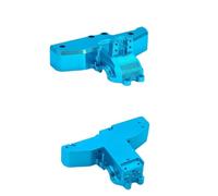 MKIUYVD RC Car Accessories For MJX For Hyper For Go 14210 14209 1/14 14190B 14191B Rear Upper Under Gearbox Covers Differential Case Cover rc Car Upgrade Spare Parts(Blue,Set)