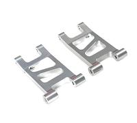 MKIUYVD RC Car Accessories For Mjx For Hyper For Go 14301 14302 14303 1/14 Remote Control Car Modified Accessories Parts Upgraded Replacement Metal Rear Lower For Swing Arm(Silver)