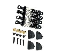 MKIUYVD RC Car Accessories For MN78 MN168 1/12 Replacement Metal Shock Absorbers And Tower Mount Modification rc Car Upgrades Parts Accessories(Black)
