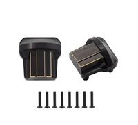 MKIUYVD RC Car Accessories For Traxxas For TRX4M For Defender For 1/18 Axle Diff Cover Brass color Steering Link Caster Blocks Upgrades RC Crawler Car Parts(Axle Diff Cover)