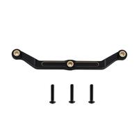 MKIUYVD RC Car Accessories For Traxxas For TRX4M For Defender For 1/18 Axle Diff Cover Brass color Steering Link Caster Blocks Upgrades RC Crawler Car Parts(Steering Link)