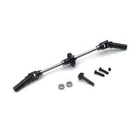 MKIUYVD RC Car Accessories For WPL C34 C44 C14 C24 B14 B24 B16 B36 D12 Metal Front Middle Rear Axle Steel Gear Drive Shaft rc Car Upgrades Parts Modification Accessories(Front)