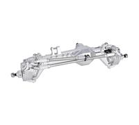 MKIUYVD RC Car Front Rear Axle For Vanquish VS4-10 For Phoenix F10 For LCG For Chassis 1/10 RC Crawler Upgrade Parts Aluminum Alloy Front And Rear Portal Axle(Silver,Front)