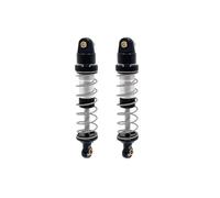 MKIUYVD rc car oil shock absorber For MJX H12Y 1/12 RC Crawler Car Upgrade Parts Accessories 2pcs Metal Oil Shock Absorber Damper(Black)