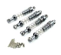MKIUYVD rc car oil shock absorber For MN D90 D91 99S For WPL 1/12 Remote Control Car Metal Upgrade Modified Accessories Shock Absorber(Gray)
