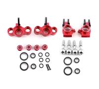 MKIUYVD RC Car Parts For Arrma For Kraton For Outcast For BLX 6S V5 1/8 rc Car Parts Accessories Metal Front Steering Cup Rear Hub Carrier