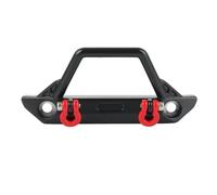 MKIUYVD RC Car Parts For Axial For SCX24 For JLU AXI00002 For Deadbolt 90081 1/24 RC Crawler Car Parts Accessories Flat Hea Front Bumper With Light