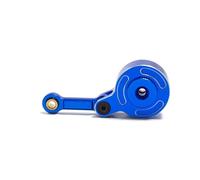 MKIUYVD RC Parts Compatible With ARRMA 1/10 3S 4S For BIG For ROCK For GRANITE For KRATON For OUTCAST For SENTON Metal 23T 25T Servo Saver With Fixed Link(Blue,23t)