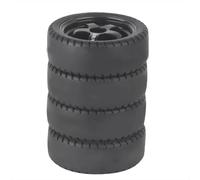 MKIUYVD RC Parts Compatible With LDRC for LD1201 P06 B14 B24 C14 C24 C34 C44 rc cars Upgrade Accessories RC Parts 4Pcs RC Drift Tire Wheel Hard Tyre