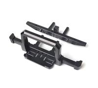 MKIUYVD RC Parts Compatible With TRX-4 For Defender 1/10 RC Crawler Upgrade Aluminum Bull Bar Front Rear Bumper With Winch Tow Hook Mount