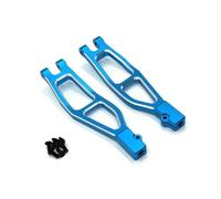 MKIUYVD RC Parts For FeiShen For FS For TANK For Cheetah For ATOM For Thunder 1/8 rc Car Upgrade Parts Metal Front Upper For Swing Arm(Blue)