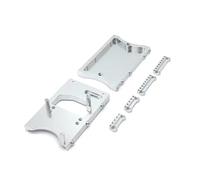 MKIUYVD RC Parts For MN D90 D91 D96 For MN98 99S Metal Upgrade Parts For Remote Control Vehicle Tail Beam Of Steering Gear Cabin(Silver)