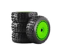 MKIUYVD rc tires For ARRMA For KYOSHO For BUGGY For HSP For Electric 1/8 rc Car Combiner Off-Road Tire Wheel Upgrade Parts