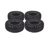 MKIUYVD RC Tires For Axial For SCX10 For TRX6 For TRX-4 D90 For Capra 1/10 RC Crawler Car Parts 4PCS Set Rubber 1.9 Wheel Tires 114 * 42mm Tyres