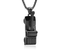 MKJFRLLSA Crane Cremation Urn Necklace Pendant for Human Ashes Memorial Keepsakes Cremation Jewelry