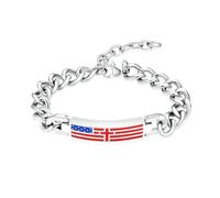 MKJFRLLSA Cross Cremation Bracelet for Ashes Bar Link Bracelets Memorial Jewelry Funeral Keepsake Gifts for Women Men