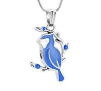 MKJFRLLSA Look at the in the Distance Pendant Urn Cremation Jewelry for Ashes Funeral Keepsake Necklace
