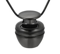 MKJFRLLSA Memorial Jewelry Cremation Urn Pendant Necklace for Ashes Holder Caskets Cremation Urns Keepsakes for Women