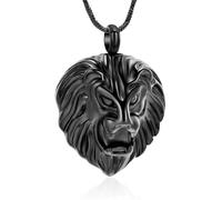 MKJFRLLSA Pendant Cremation Jewelry 316L Stainless Steel Memorial Urn Necklace Loved Ones Ashes Holder Keepsake for Men Women