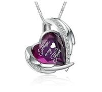 MKJFRLLSA Stainless Steel Heart-shaped Cremation Memorial Necklace - Always in My Heart Urn Pendant for Loved Ones Pets, with Funnel