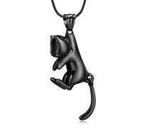 MKJFRLLSA Urn Necklaces for Ashes for Women Men Memorial Lockets Pendant Engraved Always in my Mind Forever in my