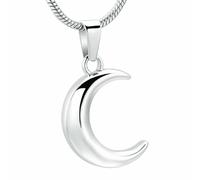 MKJFRLLSA You are my moon Pendant Necklace ash keepsake human pet memorial cremation jewelry gift for women girl necklace