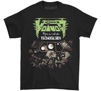 MKJHYVBFDXZ Voivod Men's Killing Technology T Shirt Black(X-Large)