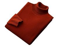 Mkjuuior Winter Wool Bottoming Shirt Men's Thickened Turtleneck Business Cashmere Knitting Sweater