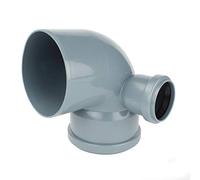 MKK - 19561-002 - HT 90° bend single double branch DN 110 50 drain pipe duct right