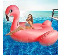 MKK 84 Inch Giant Inflatable Multi-Person Swimming Pool Float Lounge Raft for 2-4 Adults Summer Beach Party