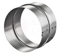 MKK® PVC Aluminium Flex Round Pipe Connector Nipple Duct Ventilation Diameter 75 mm