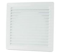MKK Ventilation Grille Square 170 x 170 mm Diameter 100 mm White