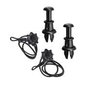 MKKDYC Car Parcel Shelf Cords Compatible With Vw For Golf 5 Mk6 For Tiguan 1K6863447A 1M6867574A Boot Trunk Parcel Shelf Strap String Clips Tray String Replacement