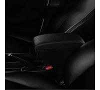 MKKDYC Centre Console Armrest Compatible With Freelander 2 Car Dedicated Armrest Box Center Console Storage Box Double Layer Handrail Organizer(Black)