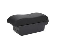 MKKDYC Centre Console Armrest Compatible With Mini For Cooper R50 R52 R53 R58 F55 F56 F57 Car Armrest Box Central Store Content Storage Box Interior USB Arm Rest Accessories(Black line)
