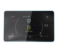 MKKHUYLBCM Dashboard Protective Film For BYD For Song Pro 2019 2020 10.1" 12.8" Navigation Screen Tempered Film For Car Dashboard Scratch Protector(Instrument Film)