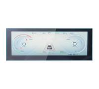 MKKHUYLBCM Dashboard Protective Film For BYD Song Pro New Energy DMi 2022 2023 2024 10.1" 12.8" 15.6" Car Tempered Glass Dashboard Film(8.8" (Length 237mm))